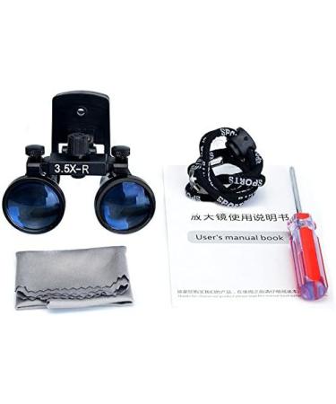 MKDental 3.5x Surgical Medical Binocular Clip Loupes for Regular Glasses - Optimal 280-380mm Working Distance | International Shipping Available - Buy Online on GoSupps.com