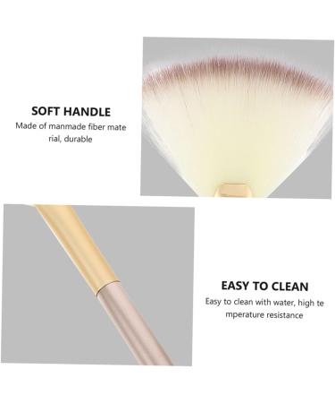 Beavorty 4 Sets Makeup Brush Fan Makeup Brush Blush Brush Highlighter Blush for Cheeks Makeup Tools Powder Makeup Brush Powder Brush Facial Sector Supplies Paint Woman - Buy Online on GoSupps.com
