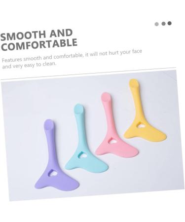 Beatifufu Eyeliner Aid Makeup Stencil Eyelash Kit Lash Tool Mask Applicator Face Cream Spoon Liquid Lipstick 11.7X5.9CM Blue - Buy Online on GoSupps.com