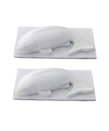Alipis 10pcs Silicone Molds Fish Chocolate Molds Fish Candy Mold Funny Cake Mold Rice Cake Chewing Gum Pp