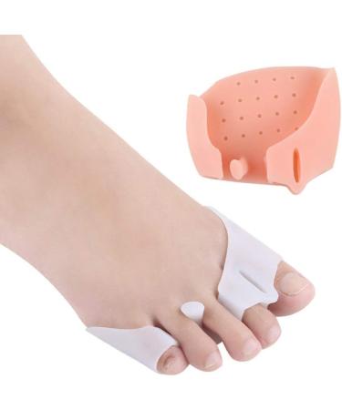 Toe Finger Straightener & Bunion Cushions 2 Pairs of Hammer Separators & Pads for Pain Relief | International Shipping Available - Buy Online on GoSupps.com