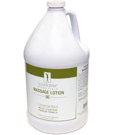 Organic Unscented Massage Lotion - Vitamin-Rich & Water-Soluble | 1 Gallon - Shop Internationally - Buy Online on GoSupps.com