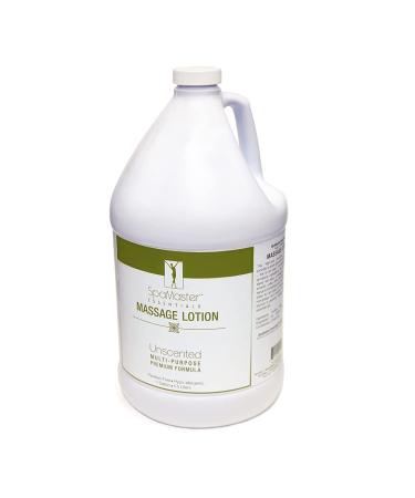 Massage Organic Unscented Vitamin-Rich & Water-Soluble Massage Lotion - 1 Gallon Clear