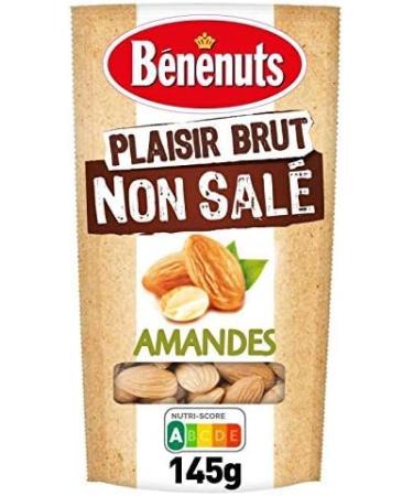 BENENUTS - Plaisir Brut Unsalted Almonds 145G - Pack of 2 - best offer - Buy Online on GoSupps.com