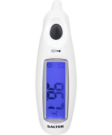 Salter TE-150-EU Ear Digital Thermometer | Jumbo LCD Display | 10 Memory Recall | For Babies, Children & Adults | Fever Alarm | One Second Temperature Readings | Measure in C & F - Buy Online on GoSupps.com