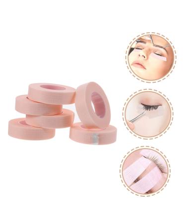 FRCOLOR 6 Pcs Eyelash Tape for Lash Extensions - Non-Woven Adhesive Pads Pink Makeup Tools for Professionals - 5x5cm Eyelash Grafting Tape - Buy Online on GoSupps.com