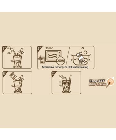 Brown Sugar Bubble Tea Multipack - 24 x 210g | Best International Shipping | Premium Bubble Tea Experience - Buy Online on GoSupps.com