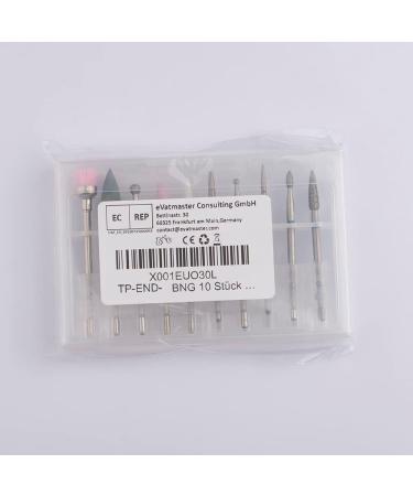 BNG Diamond Nail Cutter Bits 3/32 Inch Professional Cuticle Polish Removal Electric Manicure Pedicure Nail File Tool (Pack of 10) 10 Items - Buy Online on GoSupps.com