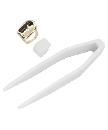 Hip Hop False Tooth Fashionable Hip Hop Tooth Single Brass for Most Teeth for Party for Daily Use(gold)