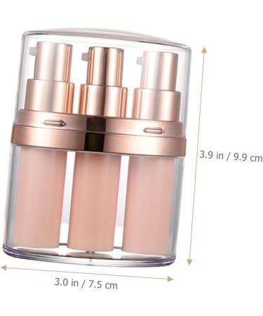 Lotion Bottle Multi-use Empty Bottle Cosmetics Container Essential Airless Pump Bottle Foam Bottle Cream Bottle Bubble Soap Eyelash Cleaner Abs Travel Skin Care Products Liquid - Buy Online on GoSupps.com