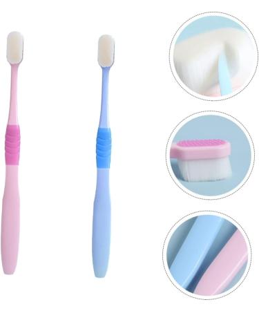 Buy Minkissy 2pcs Soft Toothbrush Set Gentle Fur Cleaning Brush for Ultimate Care | International Shipping Available - Buy Online on GoSupps.com