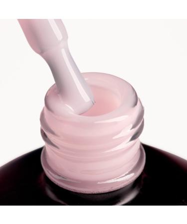 SPN Nails Professional Bubble Trouble Builder Bottle Cream Gel Nail Polish 10ml- Builder Gels for Nails Extension - Blush Pink Shade - Salon-Lasting Manicure LED/UV Lamp Curable