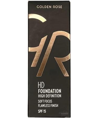 GOLDEN ROSE HD Foundation Foundation 108 + GRATIS - Buy Online on GoSupps.com
