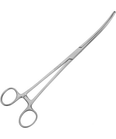 Buy May Long Clamp - 25 cm Serrated & Curved Tip Stainless Steel International Shipping Available - Buy Online on GoSupps.com