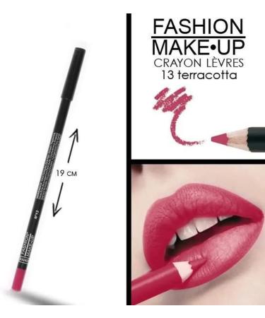  FASHION MAKE UP Fashion Make-Up FMU1220113 Crayon L vres Bois N 13 Terracotta - Buy Online on GoSupps.com