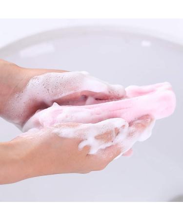 2pcs Exfoliating Mesh Bag for Body & Facial Cleansing | Foam Net Scrubber - International Shipping Available - Buy Online on GoSupps.com