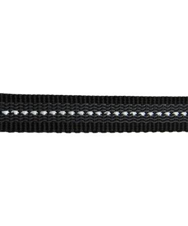 Twinkys Dog Style Tow Leash - 3m Black Reflective 20mm Wide Rubberized for Dogs Up to 50kg - Made in Germany - Buy Online on GoSupps.com