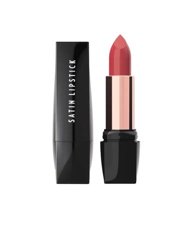 Golden Rose Satin Lipstick - VEGAN with Vitamin E Moisturizing Charming Colors Long Lasting Lightweight Full Coverage - Protection Against Inflammation and Sun (14)