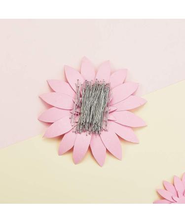 DanLingJewelry 304 Stainless Steel Flat Head Pins 1.97 Inch (50mm) - 23 Gauge - Pack of 100 - Jewelry Making Essentials - Buy Online on GoSupps.com