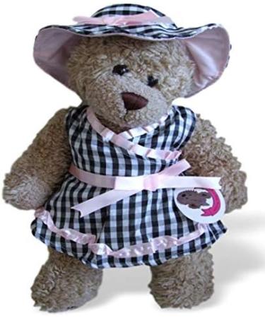 Build a Bear Wardrobe Checked Dress, Hat & Shoes Set - Fits Build-A-Bear Teddy Bears - Buy Online on GoSupps.com