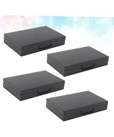 LALAFINA 8 Pcs Empty Eyeshadow Case Eye Shadow Case Eyeshadow Palette Mirror Storage Box 4.5X7.2CMx2pcs Black 2x2pcs - Buy Online on GoSupps.com