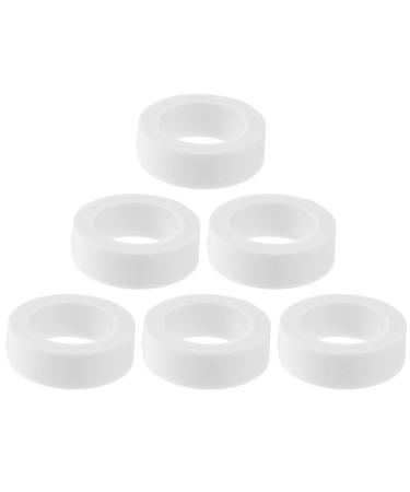 Beatifufu 6 Rolls tape for lash extension lash tape extend make up False Eyelash Auxiliary eyelash adhesive tape makeup tape lash extension tapes large Tape breathable Eye patch