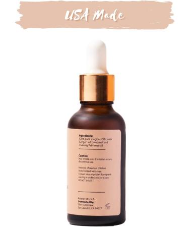 JINJER Ginger Essential Oil Blend - 100% Pure Aromatherapy for Massage & Diffuser | Immune Boost & Lymphatic Drainage - 1 Fl Oz - Buy Online on GoSupps.com