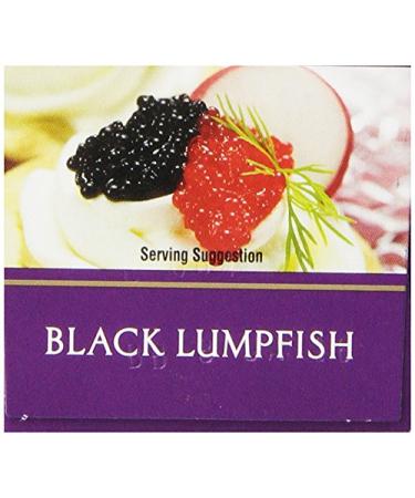 Romanoff Caviar Black Lumpfish 2oz - Premium Quality and Delicious Flavor - Buy Online on GoSupps.com