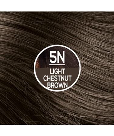 Naturtint Permanent Hair Color 5N Light Chestnut Brown (Pack of 6) - Ammonia Free, Vegan, Cruelty Free with up to 100% Gray Coverage - Long Lasting Results - 6 Pack, 1 Count - Buy Online on GoSupps.com