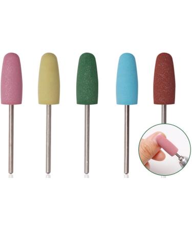 Dajidafu 5pieces Odorless Manicure Pedicure Bits High Compatibility And Non-toxic Nail Drill Accessories Safe Ingredients - Buy Online on GoSupps.com