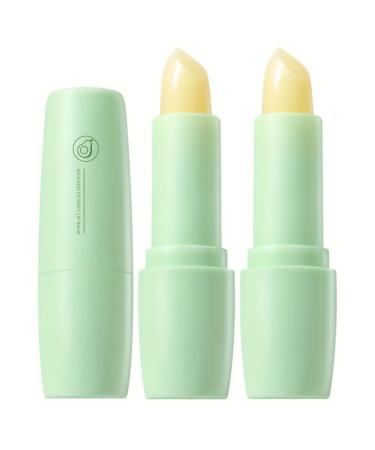 2 Pack Hyaluronic Acid Lip Balm Avocado Moisturizing Lip Balm for Prevents Dry Reduces Lip Lines Refreshing Soothing for Lip Softening & Hydration