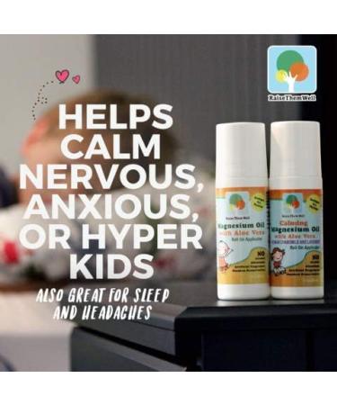 Kid-Safe Magnesium Oil Roller for Calmer Sleep and Soothing Headaches - Easy Roll-On Applicator | Includes Free Magnesium Chart PDF - Buy Online on GoSupps.com