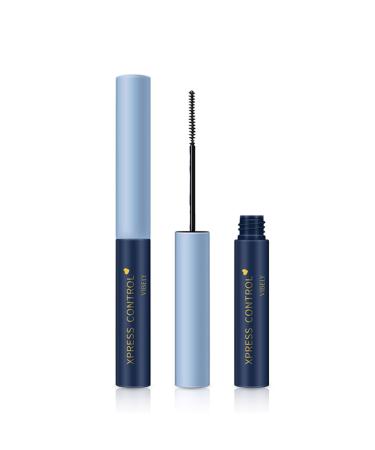 VIBELY Mascara Voluptuous Volume Intense Length Feathery Soft Full Lashes No Flaking No Smudging No Clumping Brown and black(2 Count)