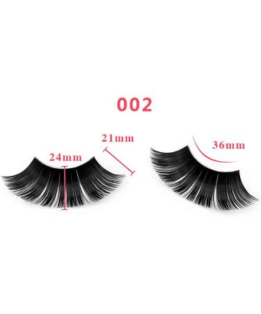 Eyelashes Artificial Lashes 3D Colour Eyelashes Stage Makeup Eyelashes Natural Dense Eyelash Colour Exaggerated Christmas 3D Colour Self-Adhesive Eyelashes (K One Size) one size K - Buy Online on GoSupps.com
