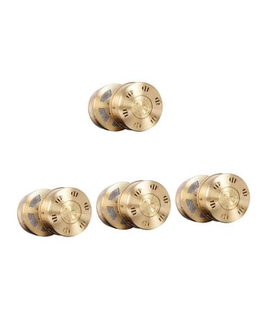 Beaupretty 4 Series Box Moxa holder Portable Moxibustion Box Compact Moxibusion Box MOXIBUSION CREEN MOXA-Stick MOXA burner Moxa burner MOXA-BOX 8x8cmx4PCs Goldenx4Stk