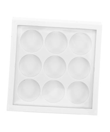 DIY Eyeshadow Palette Empty Box 9-Grids Eyeshadow Replacement Pan Blush Highlighter Contour Concealer Palette Makeup Organizer for Travel Party and Daily Use