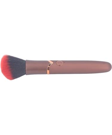 Electric Makeup Brush Ergonomic Grip 10 Levels Quiet Blush Brush Portable for Contouring for Highlighting (Brown) - Buy Online on GoSupps.com