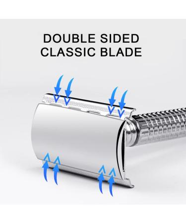 Dulspue Razor Plane | Premium Copper-Zinc Alloy Wet Razors for Men & Women | Old-Fashioned Hand Razor for Ultimate Shaving Precision - Buy Online on GoSupps.com