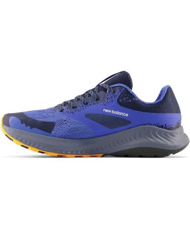 New Balance Men's Dynasoft Nitrel V5 Trail Running Shoe 14 - Bright Lapis/Nb Navy/Hot Marigold - Buy Online on GoSupps.com