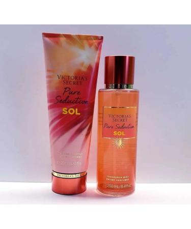 New Autentic Body Pure Seduction Sol Mist and lotion Set 8.4 oz