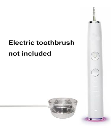 Silver Charger Base for Philips Electric Toothbrush 9300 9500 9700 Series Hx9901 Hx9903 Hx9924 Hx9984 - Travel Charging Stand HX992W HX993B - Buy Online on GoSupps.com