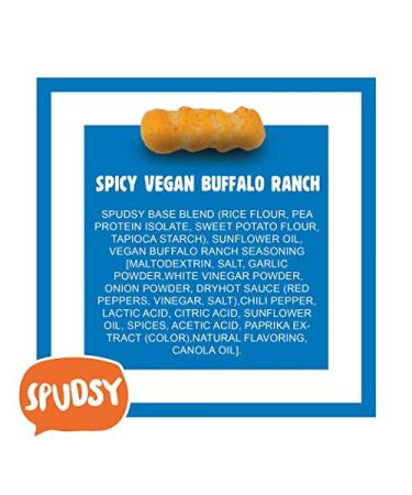 Sweet Potato Puffs by Spudsy | Vegan, Gluten-Free Superfood Snacks | BBQ & Buffalo Ranch 2-Pack - Buy Online on GoSupps.com