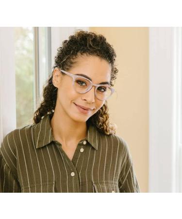 Peepers Canyon Round Blue Light Blocking Reading Glasses - Tan Marble 49 + 2.25 | International Shipping - Buy Online on GoSupps.com