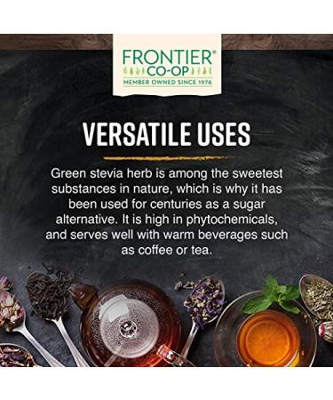 Buy Frontier Organic Powdered Stevia Herb 16 oz - Natural Sweetener Online - Buy Online on GoSupps.com