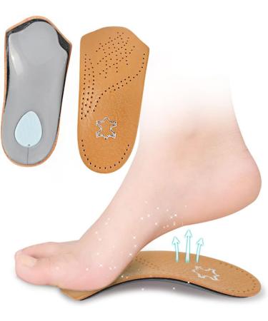 Gatuida 2 Pairs Thin Arch Support Insoles - 3/4 Orthotic Shoe Inserts for High Heels | Men & Women - Buy Online on GoSupps.com