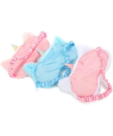 Child's Pink Embroidered Eye Mask with Makeup Eyeshadow Design - 1 Count - Buy Online on GoSupps.com