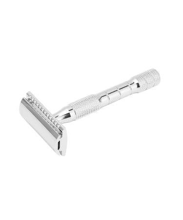 Buy Manual Safety Razor Online | Mens Anti-Slip Handle for Comfortable Daily Shaving - Buy Online on GoSupps.com