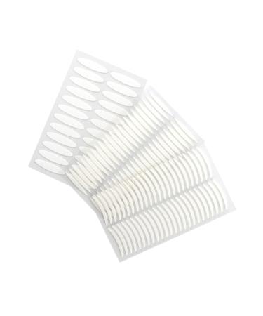 NOLITOY 45 Sheets Stickers Fiber Eyelid Strips Eyelid Tape Fiber Double Eyelid Sticker Man Lasting Size 1