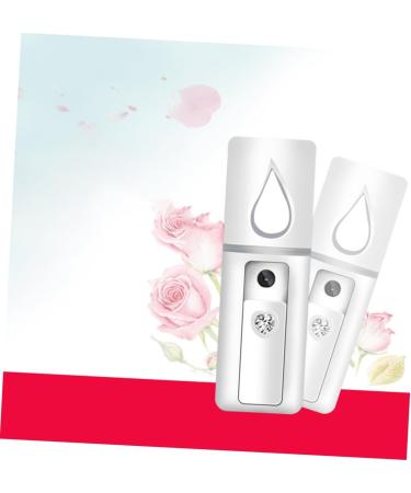 Healeved 3pcs Face Sprayer Mini Humidifier Cool Face Mist Steamer Facial Spray Mist Nano Facial Mister White - Buy Online on GoSupps.com