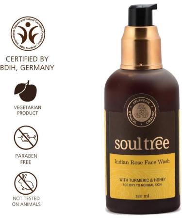 SOULTREE Face Wash (Indian Rose) - Buy Online on GoSupps.com